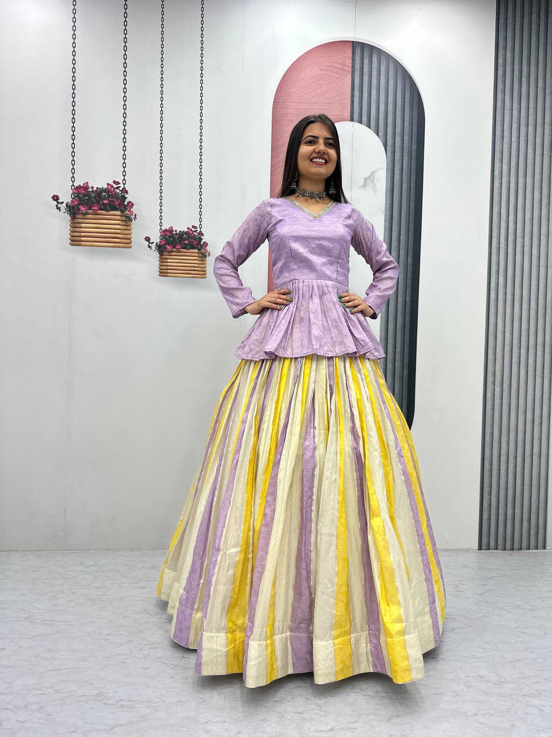 YNF Wholesale Jacquard Designer Lehenga  | Surat Manufacturer
