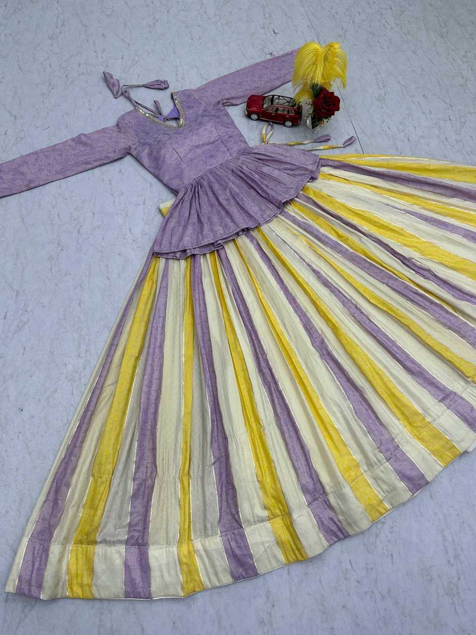 YNF Wholesale Jacquard Designer Lehenga  | Surat Manufacturer