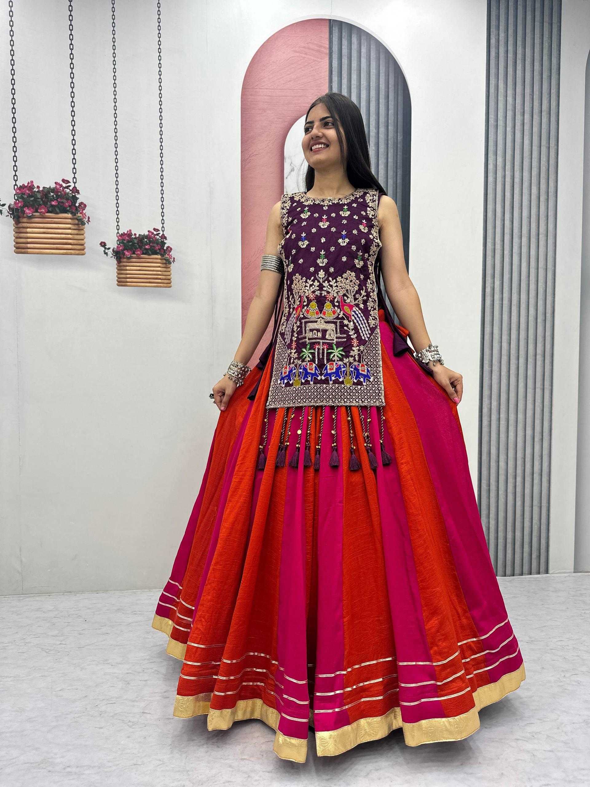 YNF Wholesale Vichitra Silk Traditional Lehenga  | Surat Manufacturer