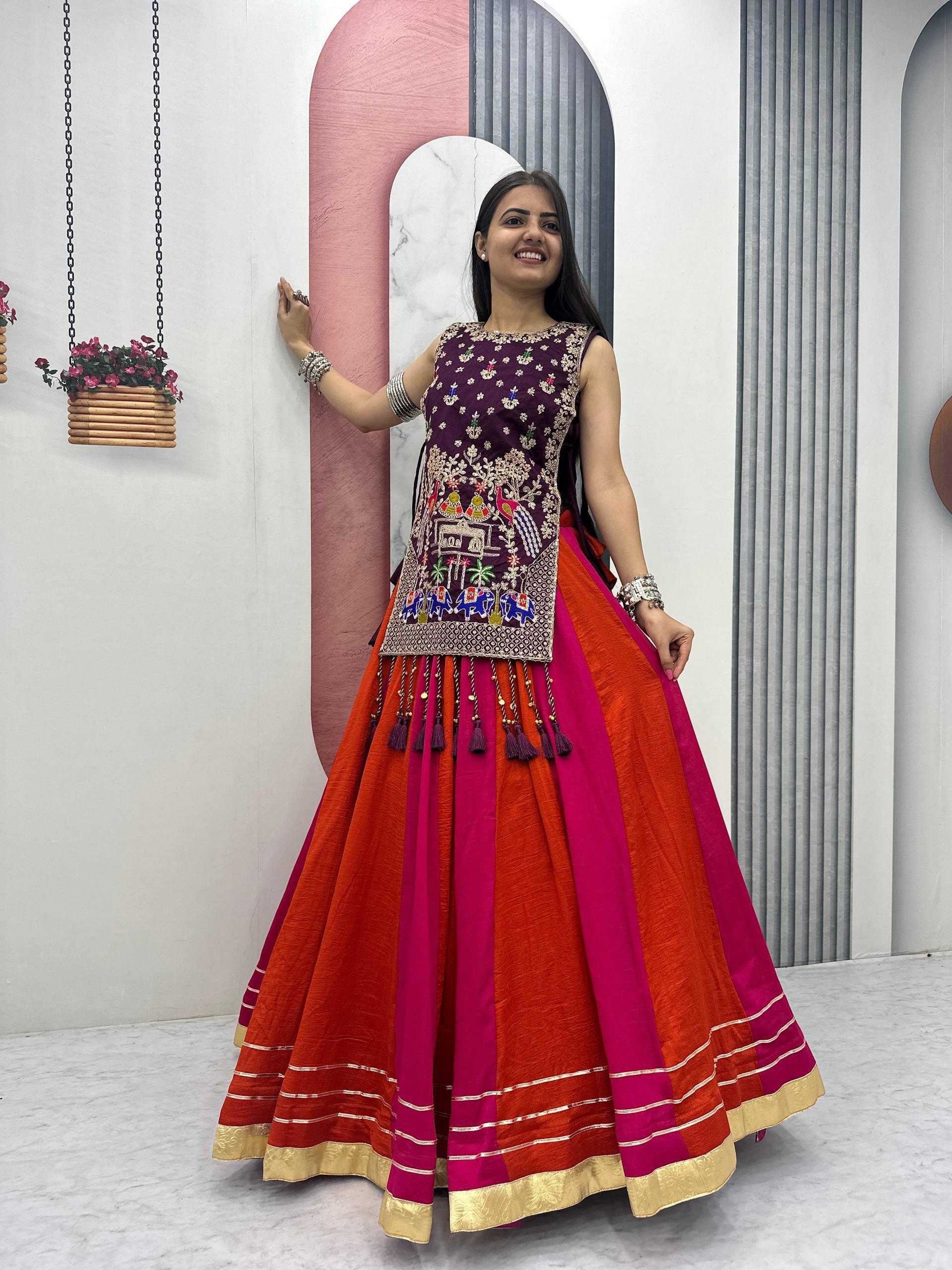 YNF Wholesale Vichitra Silk Traditional Lehenga  | Surat Manufacturer