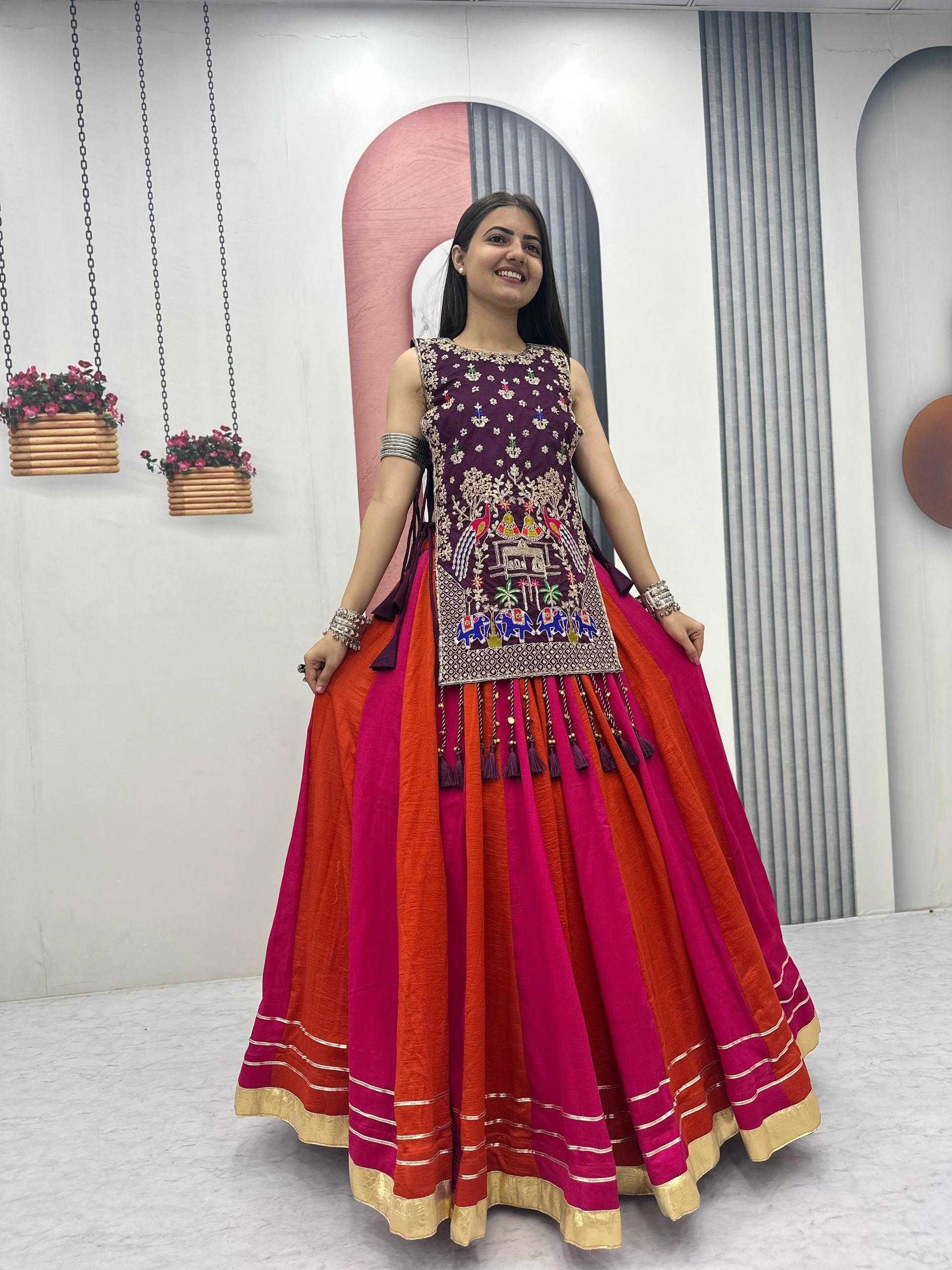 YNF Wholesale Vichitra Silk Traditional Lehenga  | Surat Manufacturer