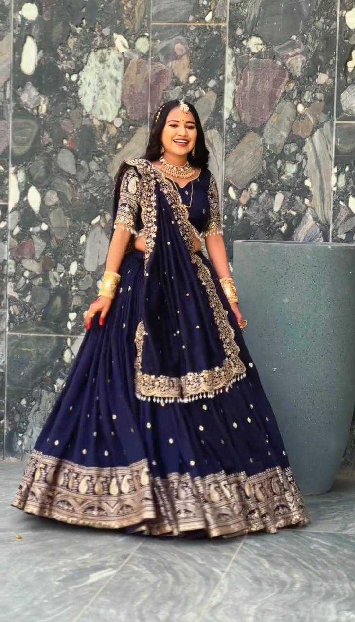 YNF Wholesale Faux Georgette Embroidered Lehenga  | Surat Manufacturer