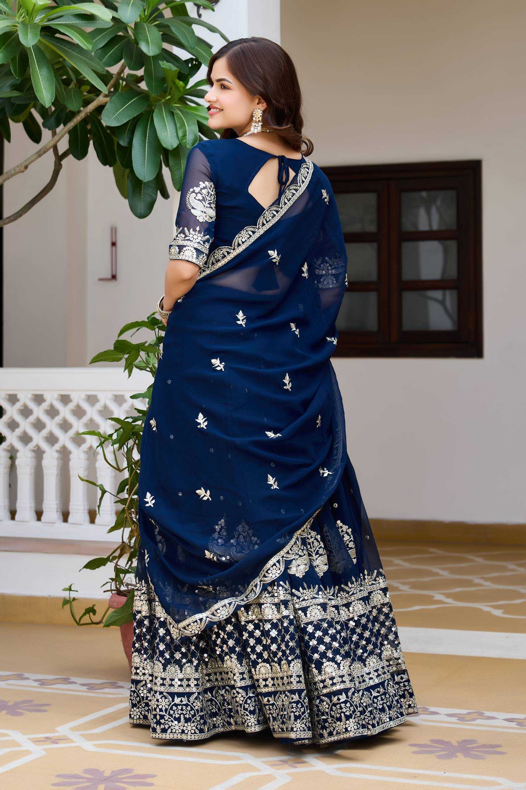 YNF Wholesale Faux Georgette Wedding Lehenga KESH498 179 | Surat Manufacturer