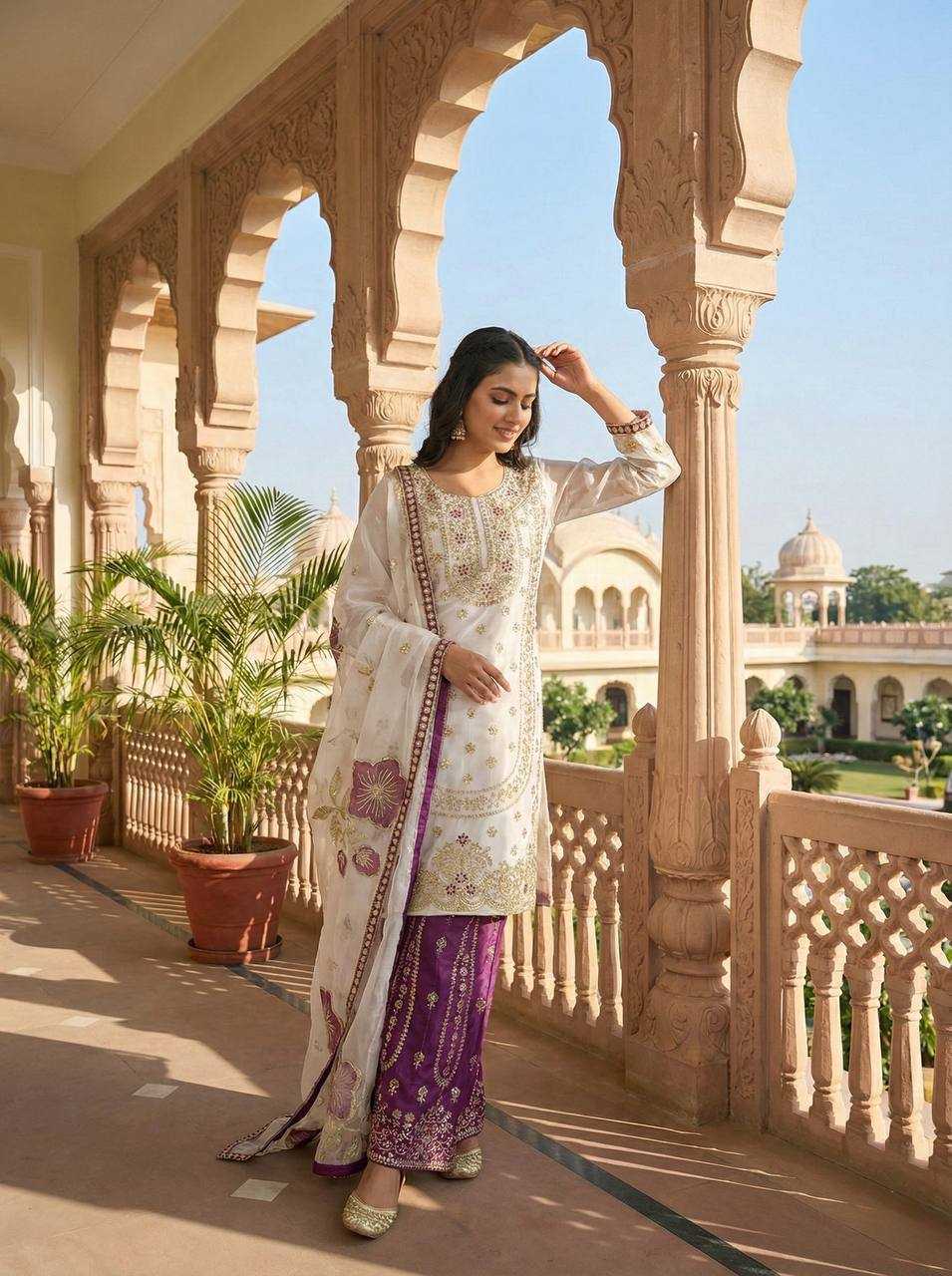 YNF Wholesale Silk Embroidery Suits  | Surat Manufacturer
