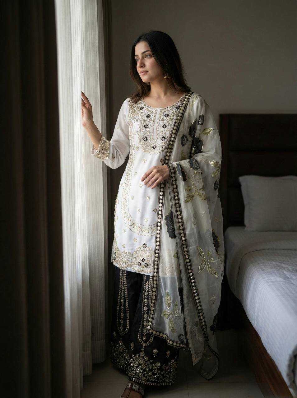 YNF Wholesale Silk Embroidery Suits  | Surat Manufacturer