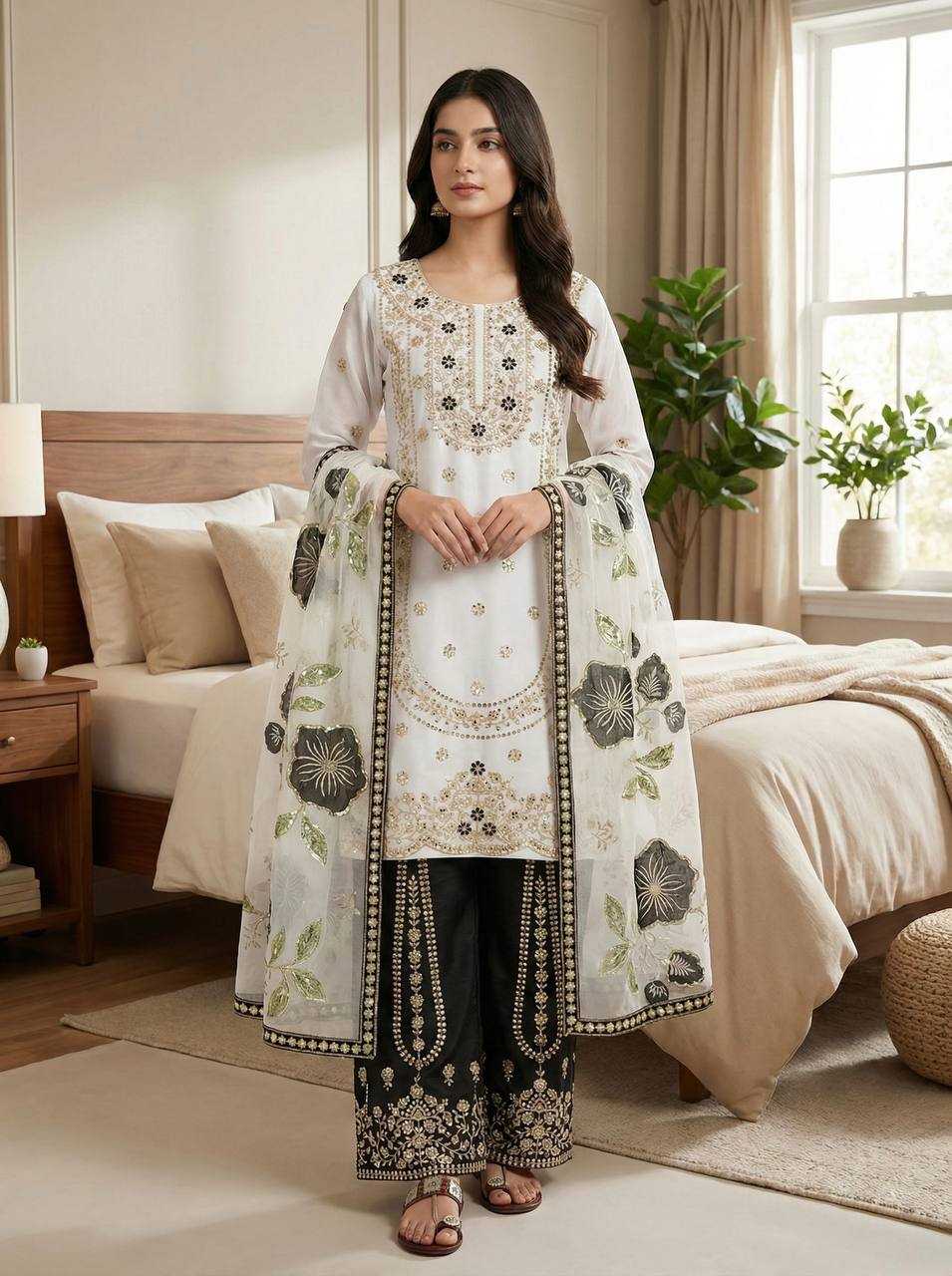 YNF Wholesale Silk Embroidery Suits  | Surat Manufacturer