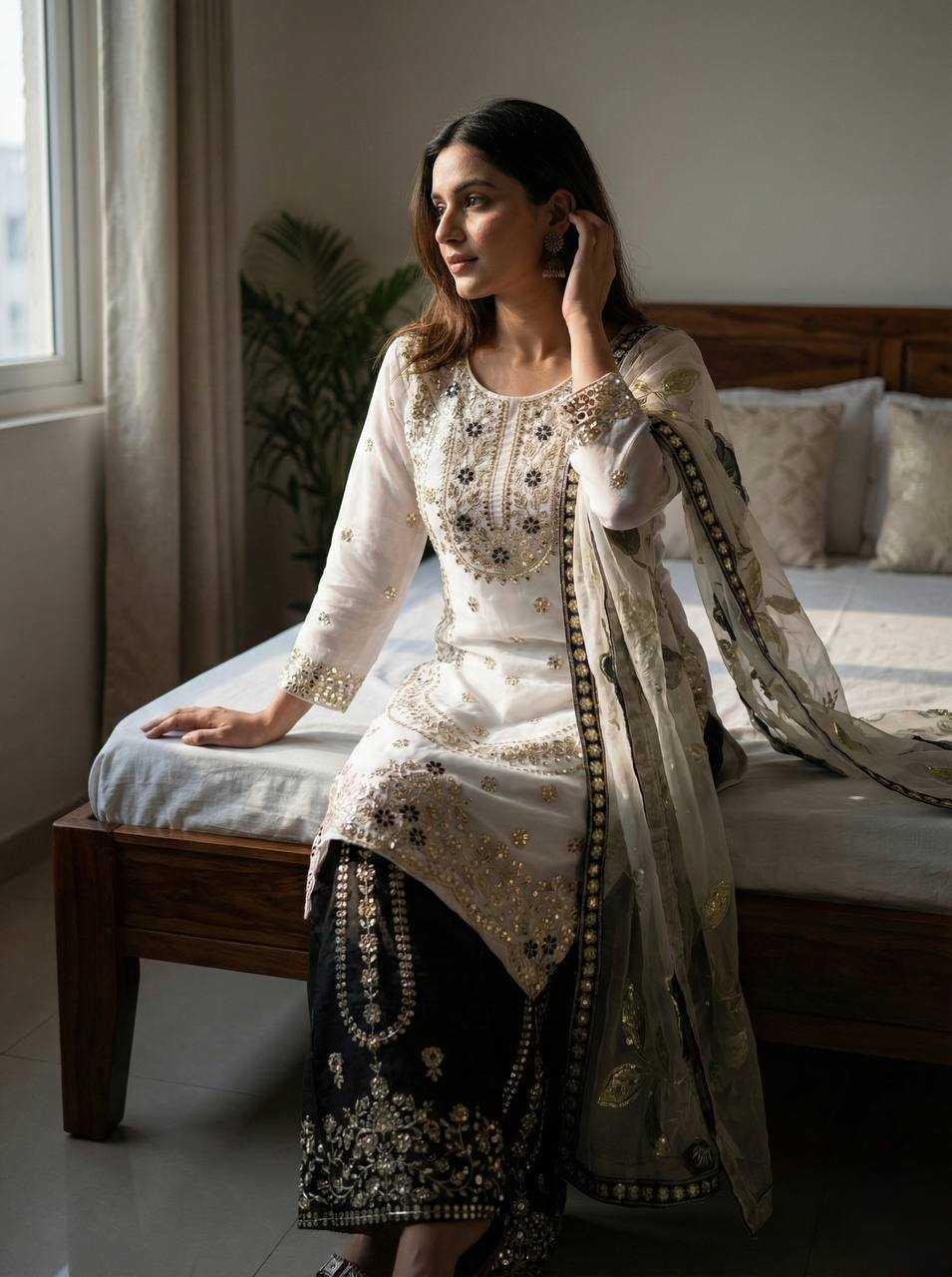 YNF Wholesale Silk Embroidery Suits  | Surat Manufacturer