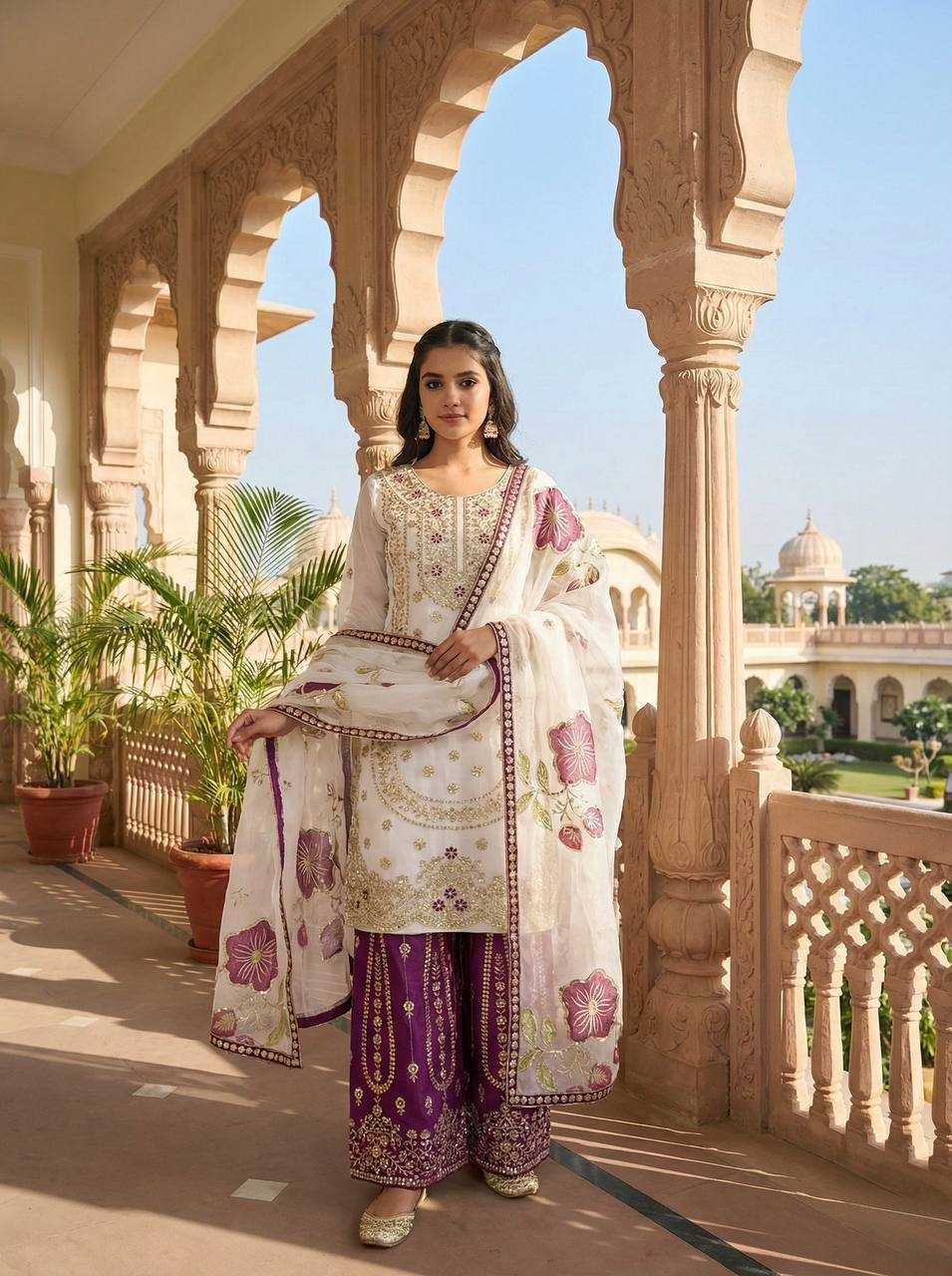 YNF Wholesale Silk Embroidery Suits  | Surat Manufacturer