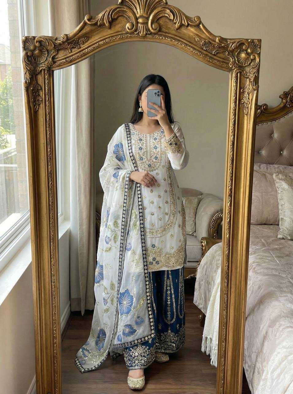 YNF Wholesale Silk Embroidery Suits  | Surat Manufacturer