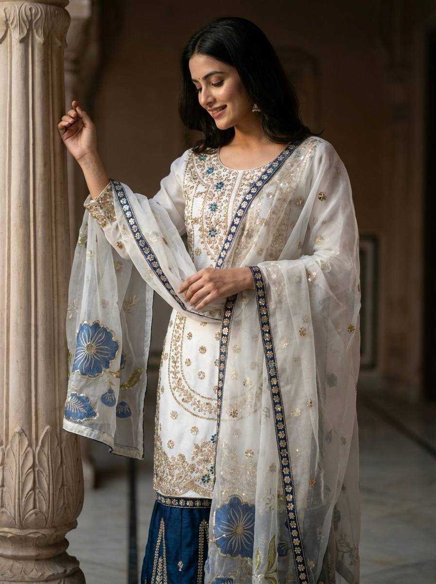 YNF Wholesale Silk Embroidery Suits  | Surat Manufacturer