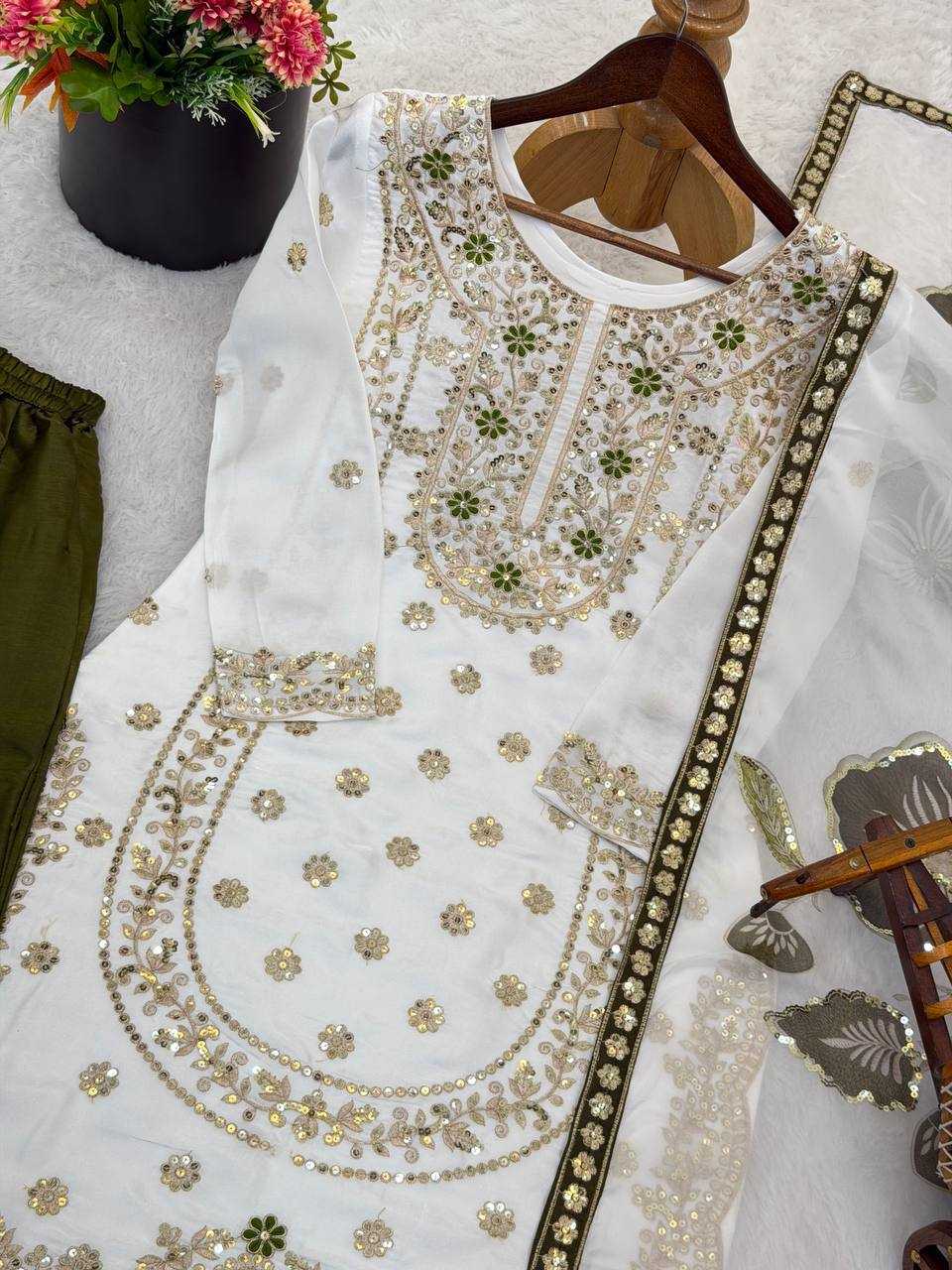 YNF Wholesale Silk Embroidery Suits  | Surat Manufacturer