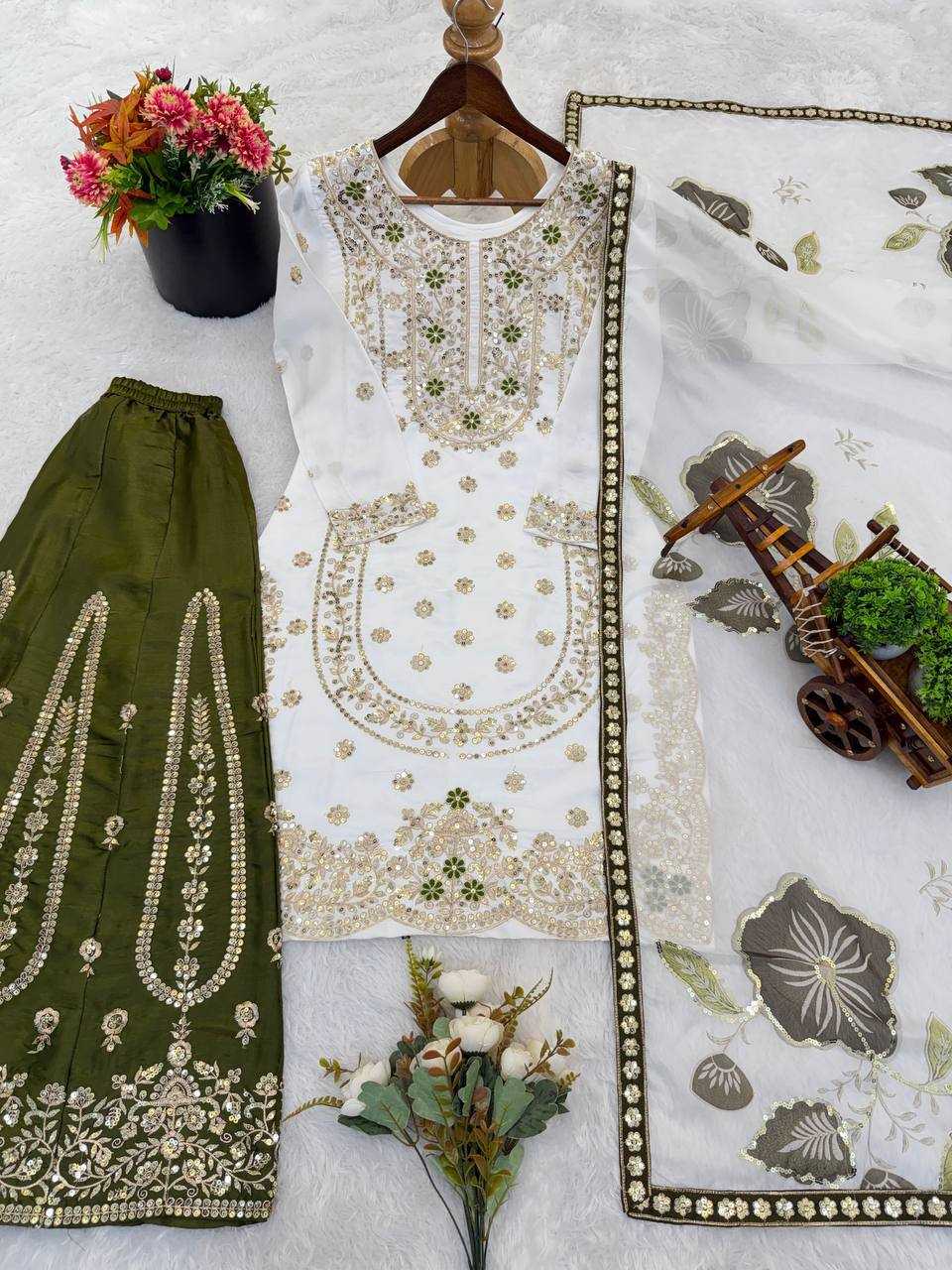 YNF Wholesale Silk Embroidery Suits  | Surat Manufacturer