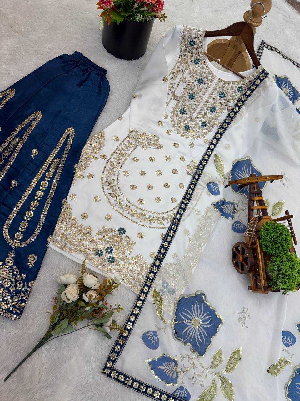 YNF Wholesale Silk Embroidery Suits  | Surat Manufacturer