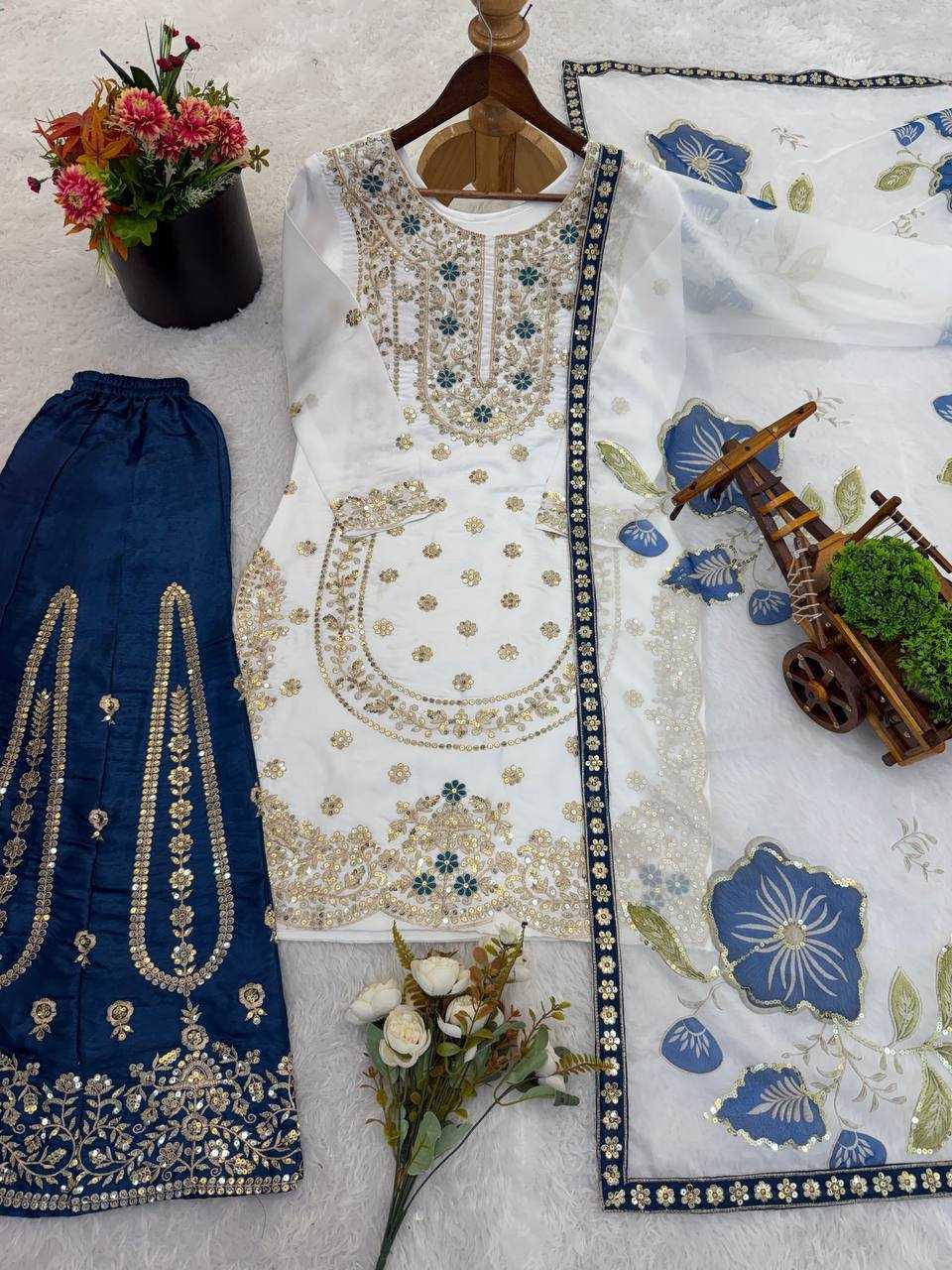YNF Wholesale Silk Embroidery Suits  | Surat Manufacturer