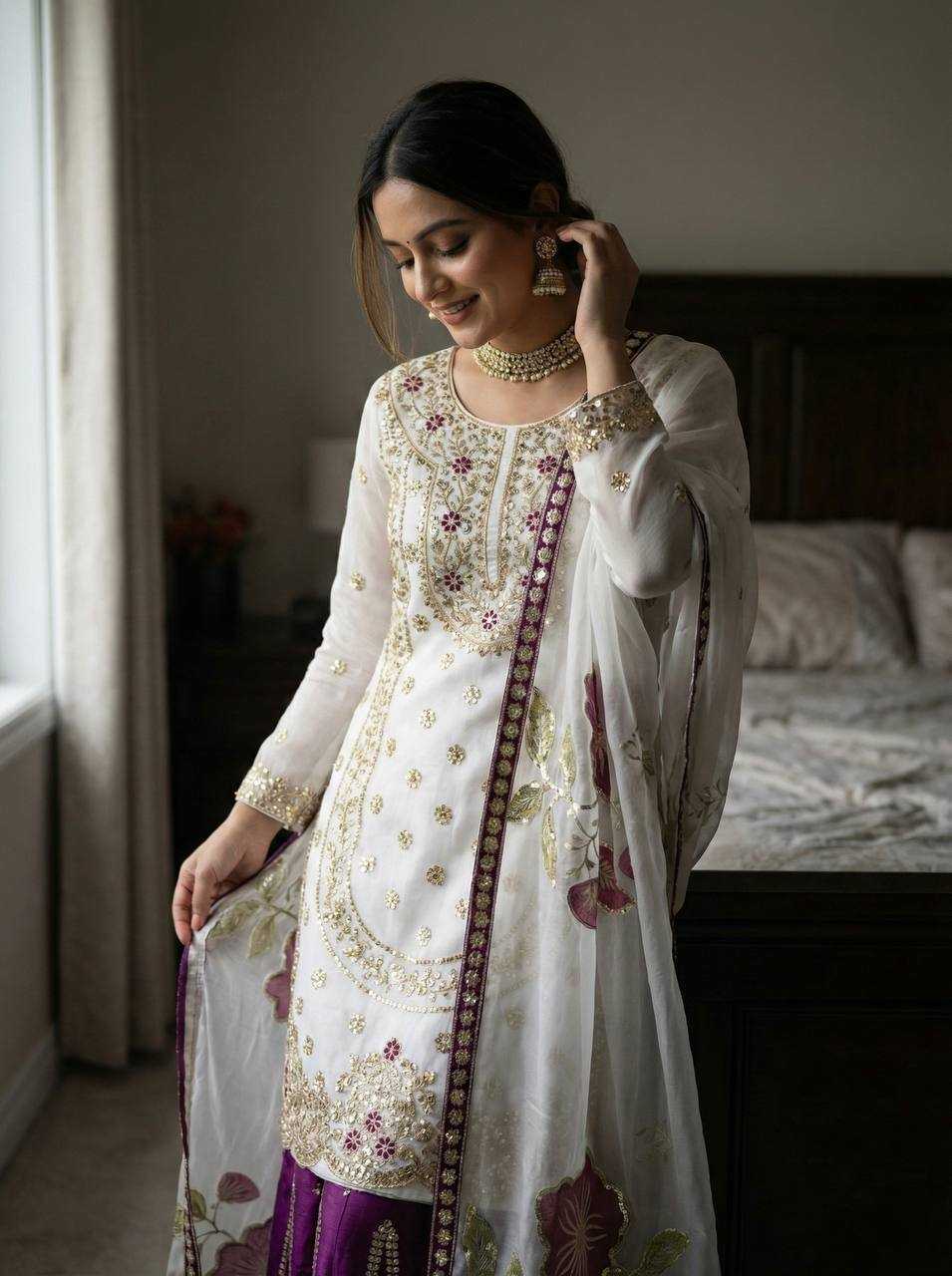 YNF Wholesale Silk Embroidery Suits  | Surat Manufacturer