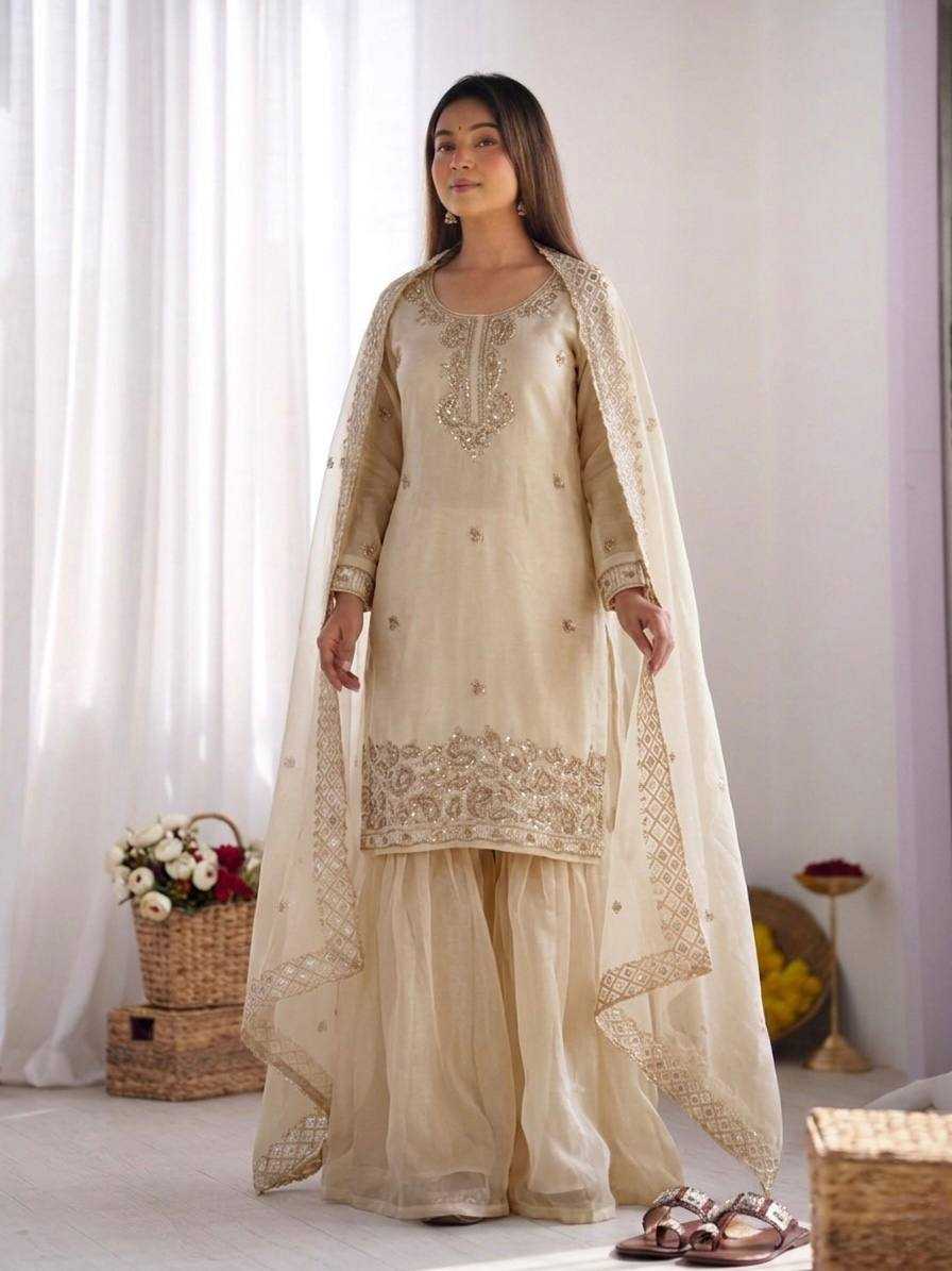 YNF Wholesale Jimmy Choo Palazzo Suit  | Surat Manufacturer
