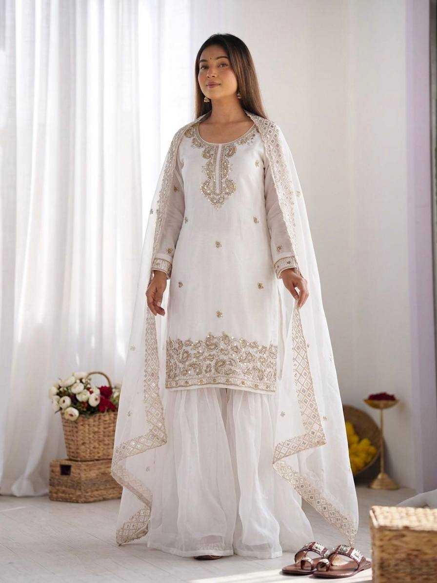 YNF Wholesale Jimmy Choo Palazzo Suit  | Surat Manufacturer