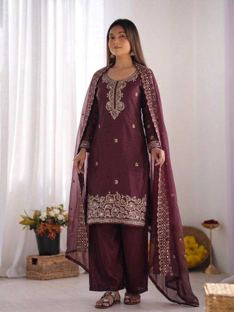 YNF Wholesale Jimmy Choo Palazzo Suit  | Surat Manufacturer
