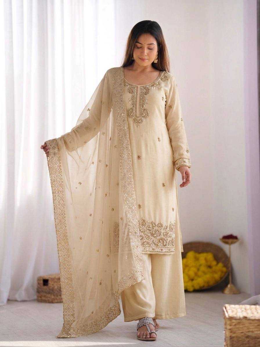 YNF Wholesale Jimmy Choo Palazzo Suit  | Surat Manufacturer