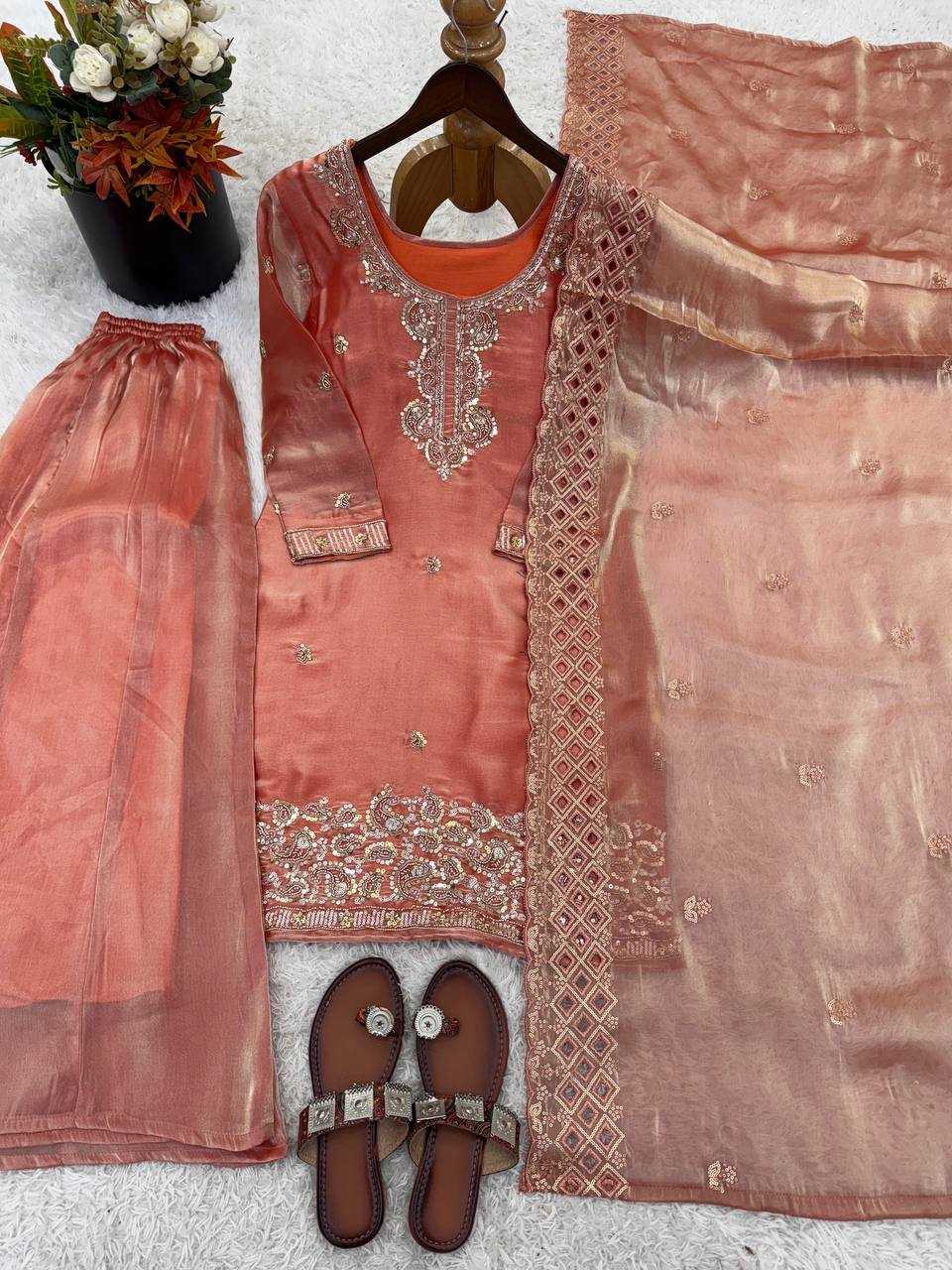 YNF Wholesale Jimmy Choo Palazzo Suit  | Surat Manufacturer