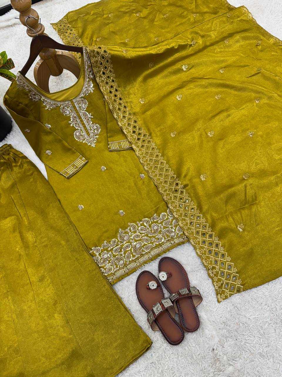 YNF Wholesale Jimmy Choo Palazzo Suit  | Surat Manufacturer
