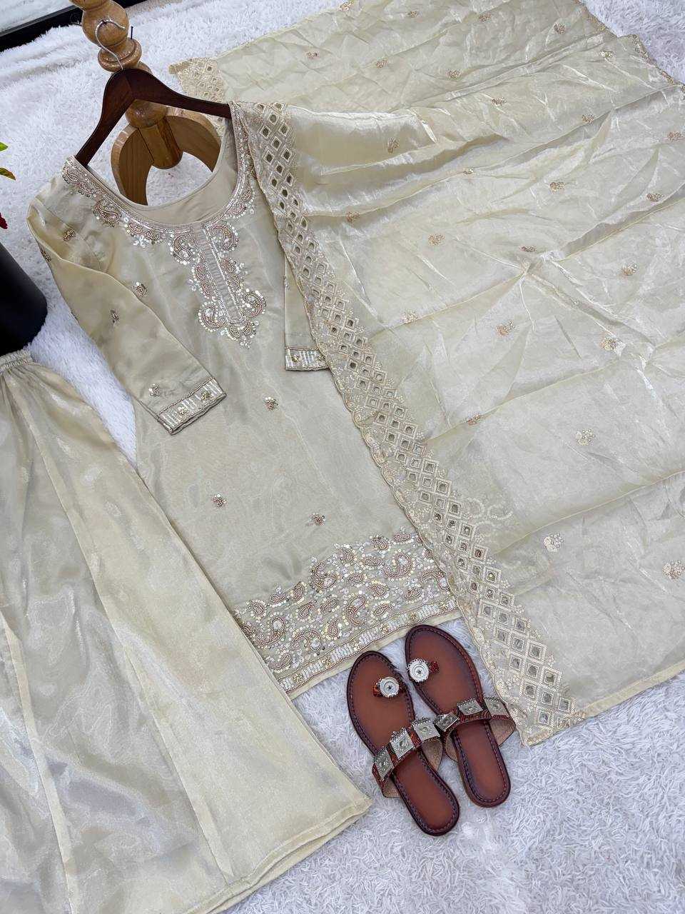 YNF Wholesale Jimmy Choo Palazzo Suit  | Surat Manufacturer