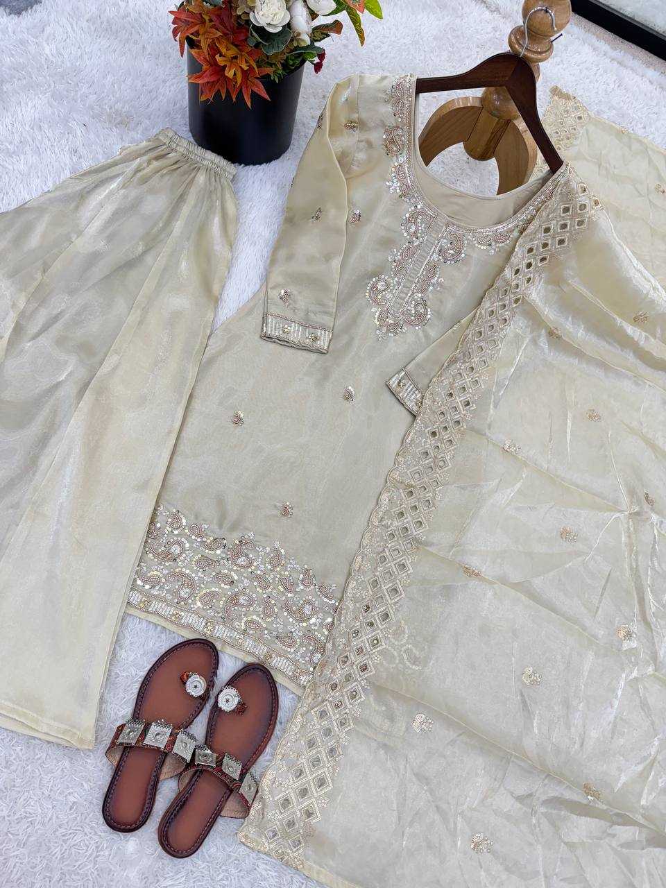 YNF Wholesale Jimmy Choo Palazzo Suit  | Surat Manufacturer