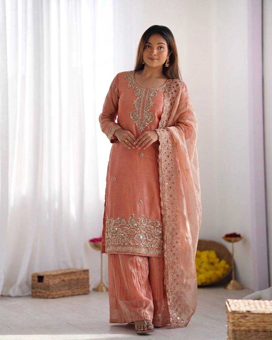 YNF Wholesale Jimmy Choo Palazzo Suit  | Surat Manufacturer