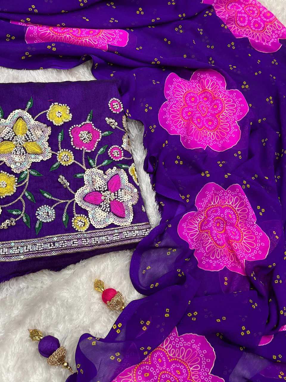 YNF Wholesale Georgette Designer Sarees  | Surat Manufacturer