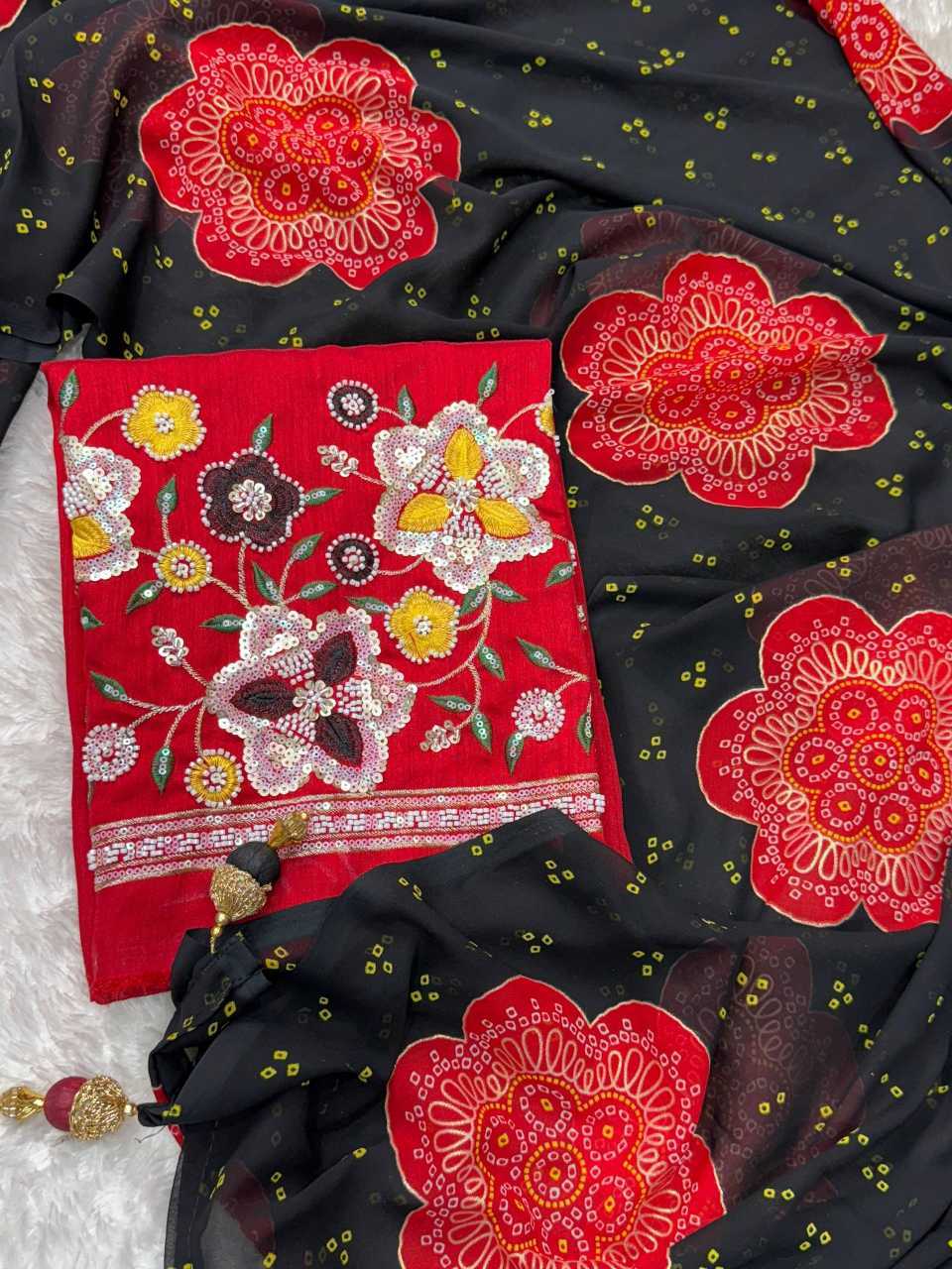 YNF Wholesale Georgette Designer Sarees  | Surat Manufacturer