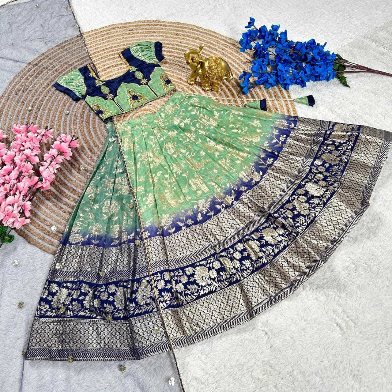 YNF Wholesale Mono Slub Kids Lehenga Choli  | Surat Manufacturer
