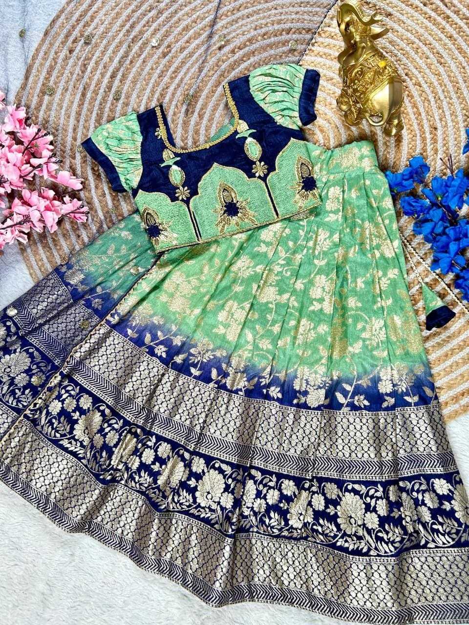 YNF Wholesale Mono Slub Kids Lehenga Choli  | Surat Manufacturer