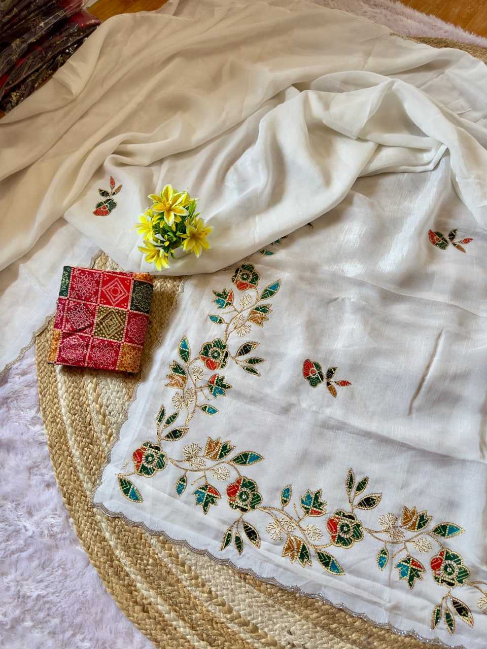 YNF Wholesale Crunchi Designer Sarees  | Surat Manufacturer