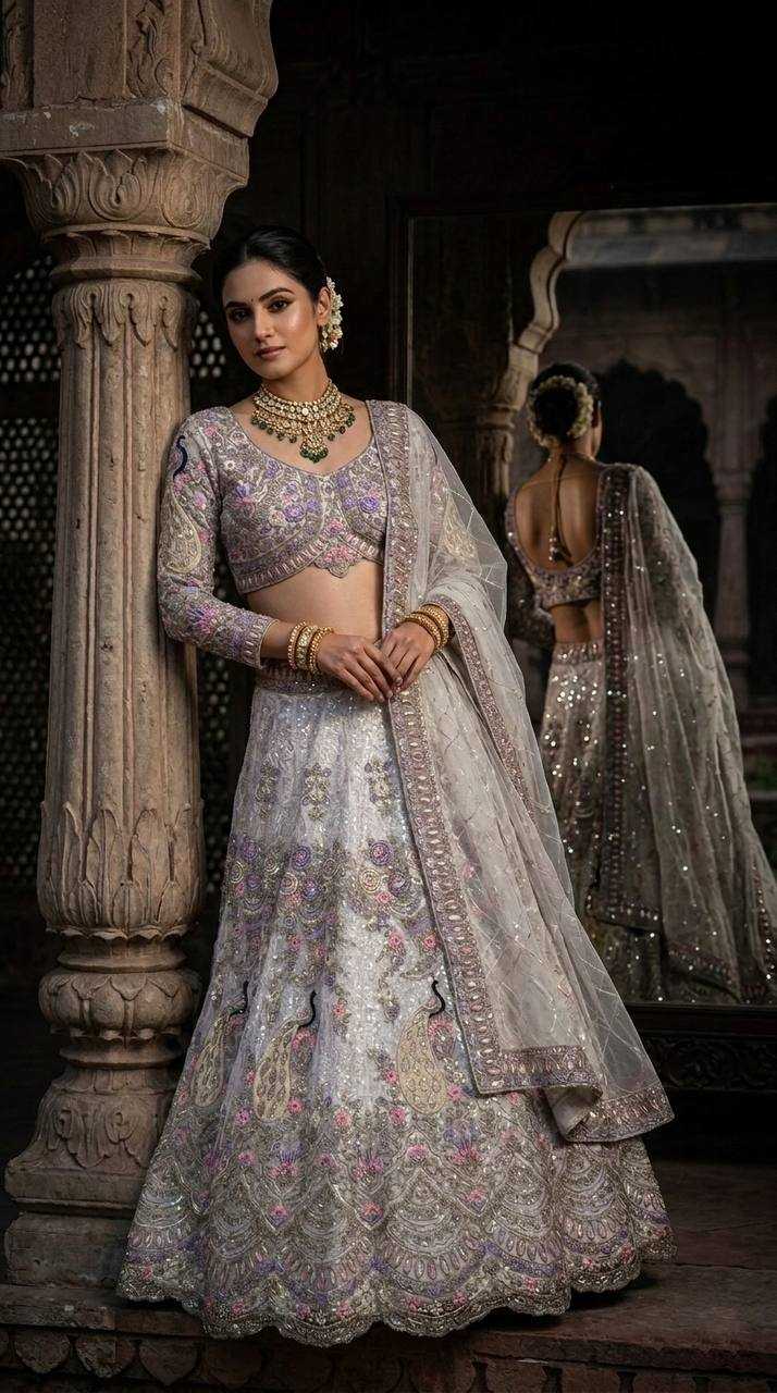 YNF Wholesale Butterfly Net Designer Lehenga  | Surat Manufacturer
