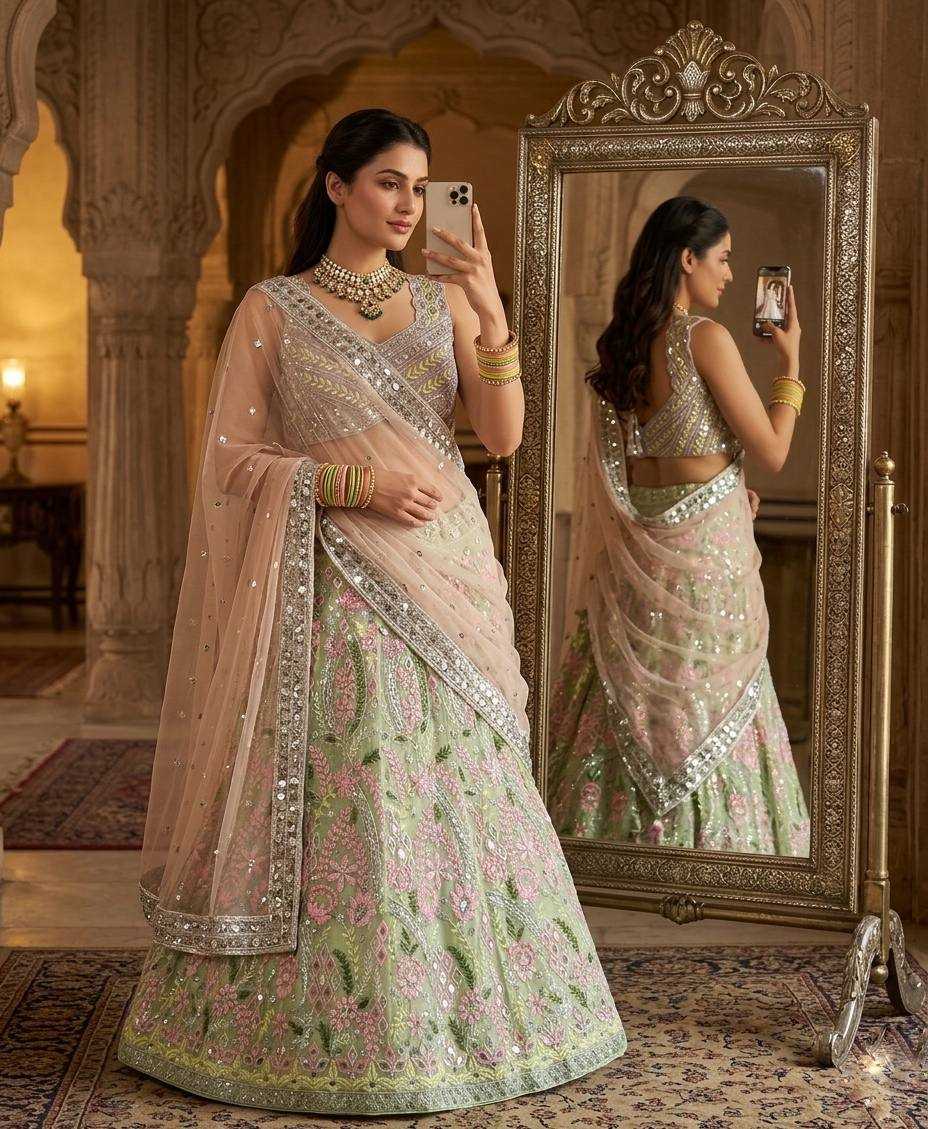 YNF Wholesale Soft Net Net Lehenga Choli  | Surat Manufacturer