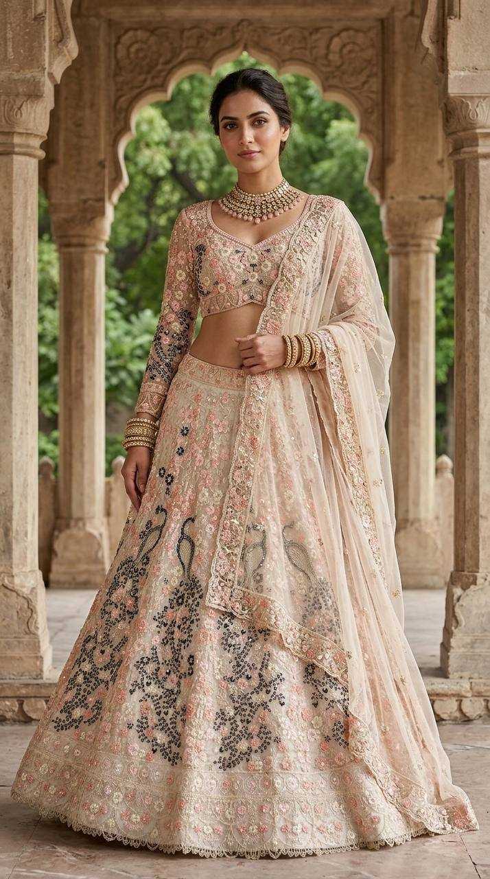 YNF Wholesale Butterfly Net Designer Lehenga  | Surat Manufacturer