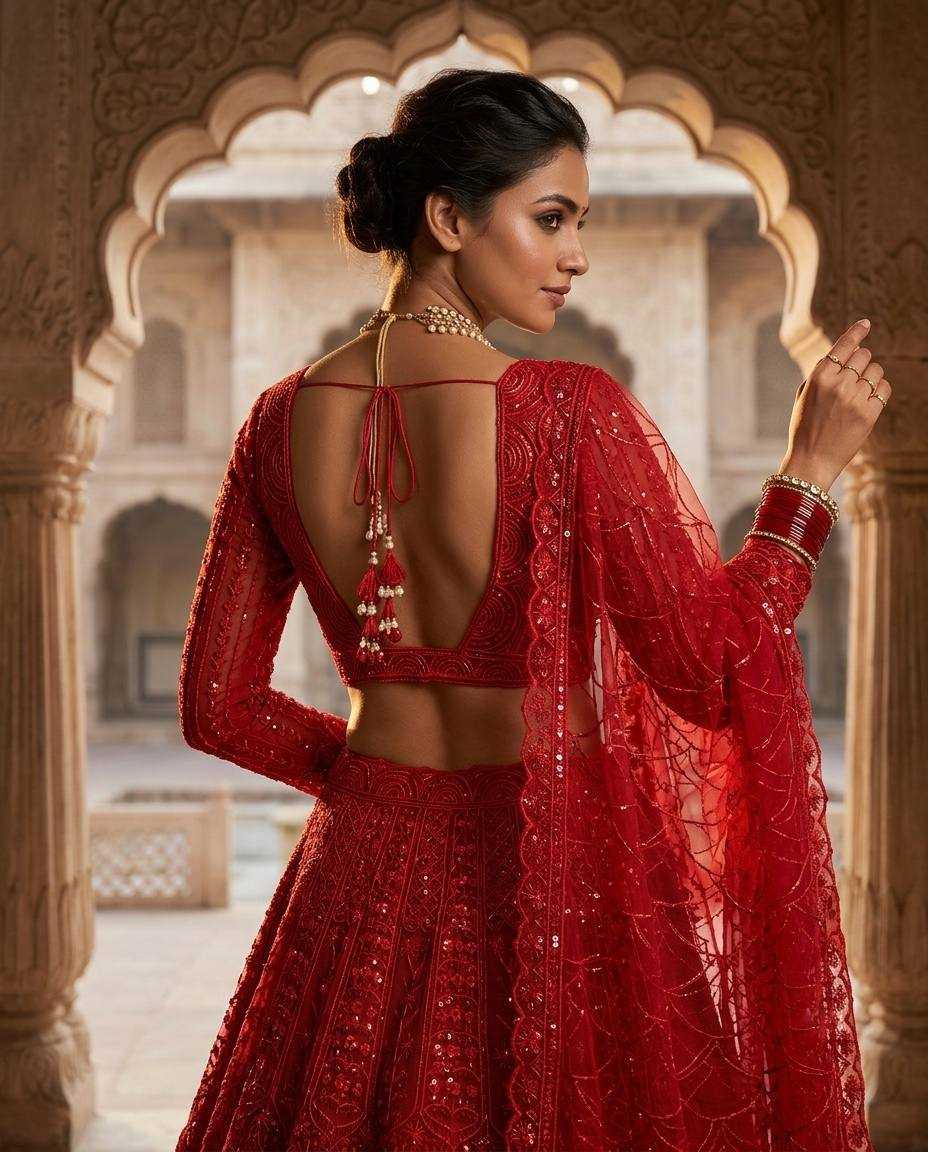 YNF Wholesale Soft Net Printed Lehenga  | Surat Manufacturer