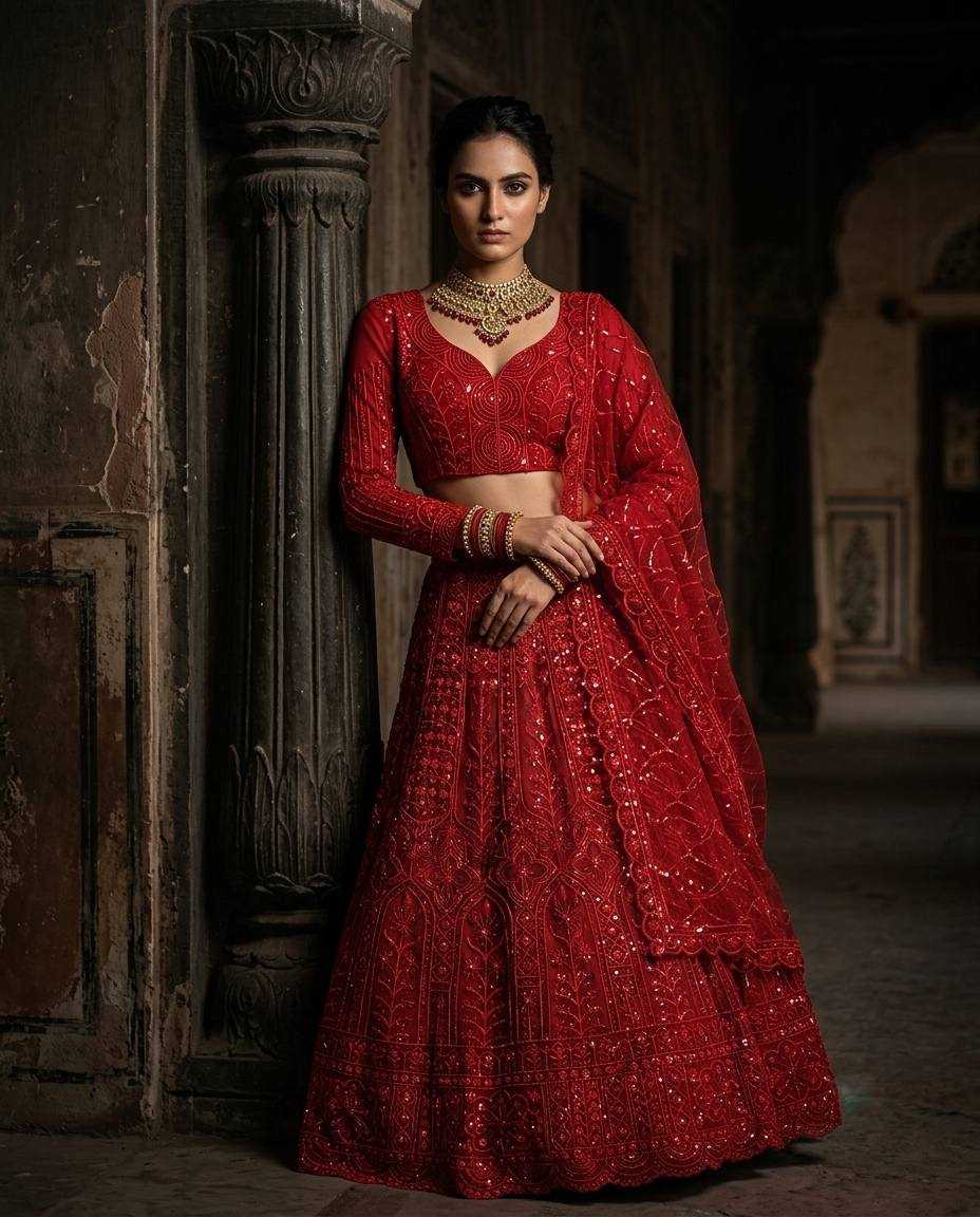 YNF Wholesale Soft Net Printed Lehenga  | Surat Manufacturer