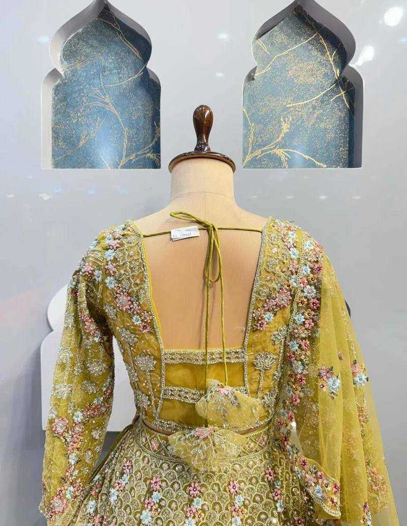 YNF Wholesale Butterfly Net Net Fancy Lehenga  | Surat Manufacturer