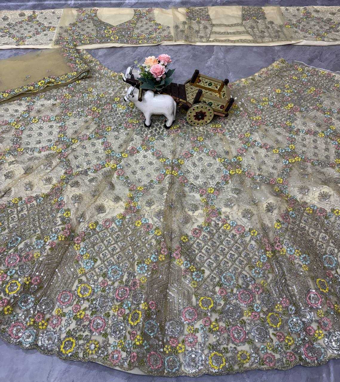 YNF Wholesale Butterfly Net Net Fancy Lehenga  | Surat Manufacturer