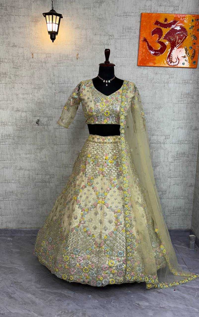 YNF Wholesale Butterfly Net Net Fancy Lehenga  | Surat Manufacturer