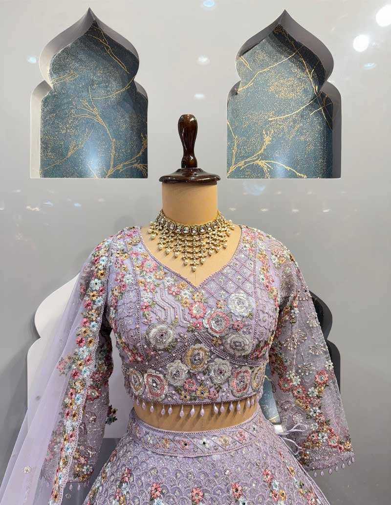 YNF Wholesale Butterfly Net Net Fancy Lehenga  | Surat Manufacturer