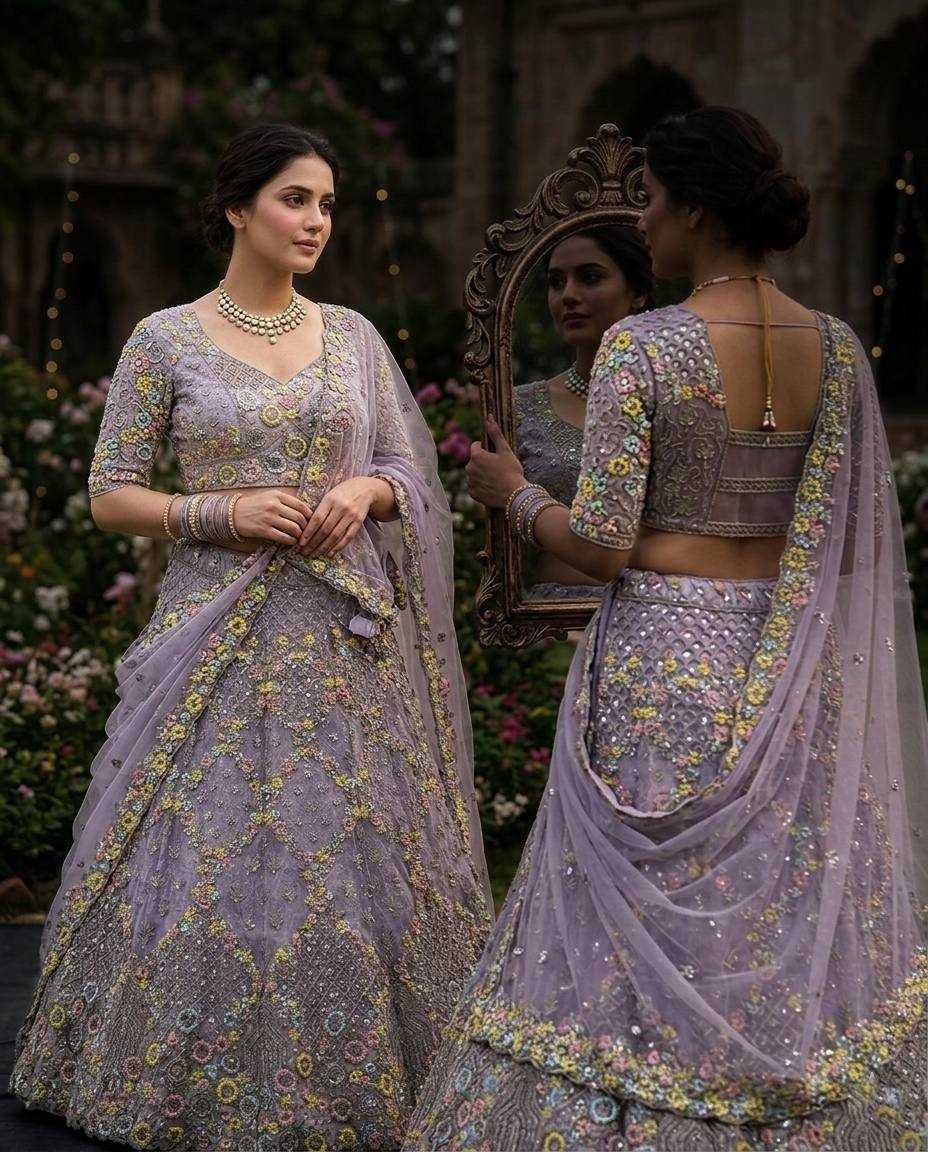 YNF Wholesale Butterfly Net Net Fancy Lehenga  | Surat Manufacturer