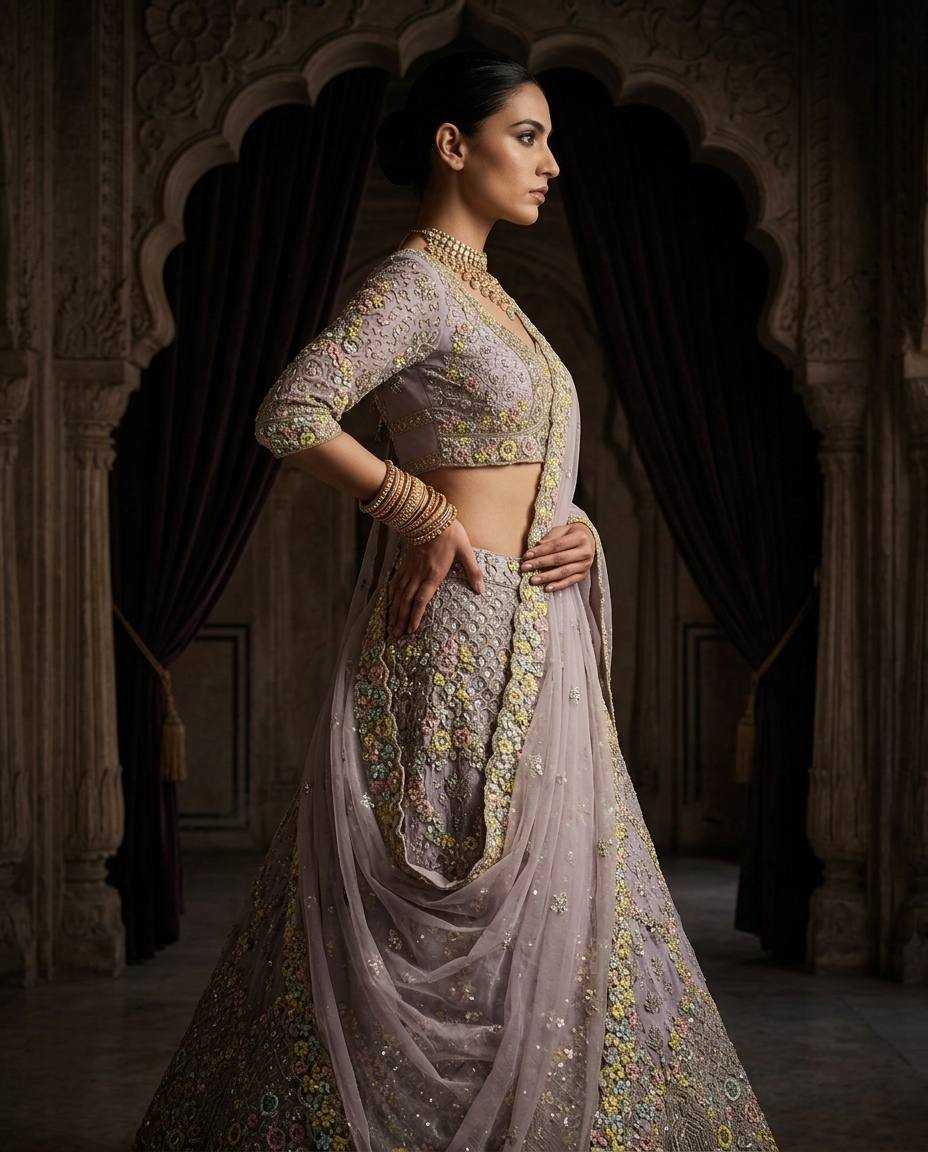 YNF Wholesale Butterfly Net Net Fancy Lehenga  | Surat Manufacturer