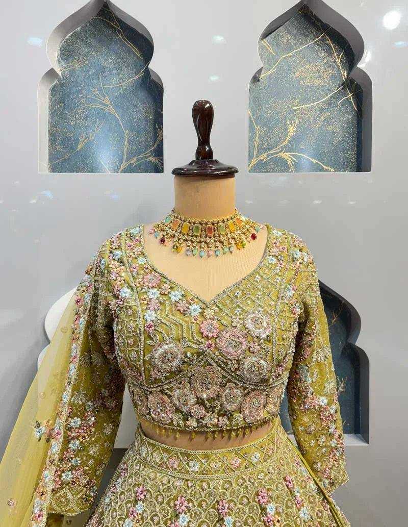 YNF Wholesale Butterfly Net Net Fancy Lehenga  | Surat Manufacturer