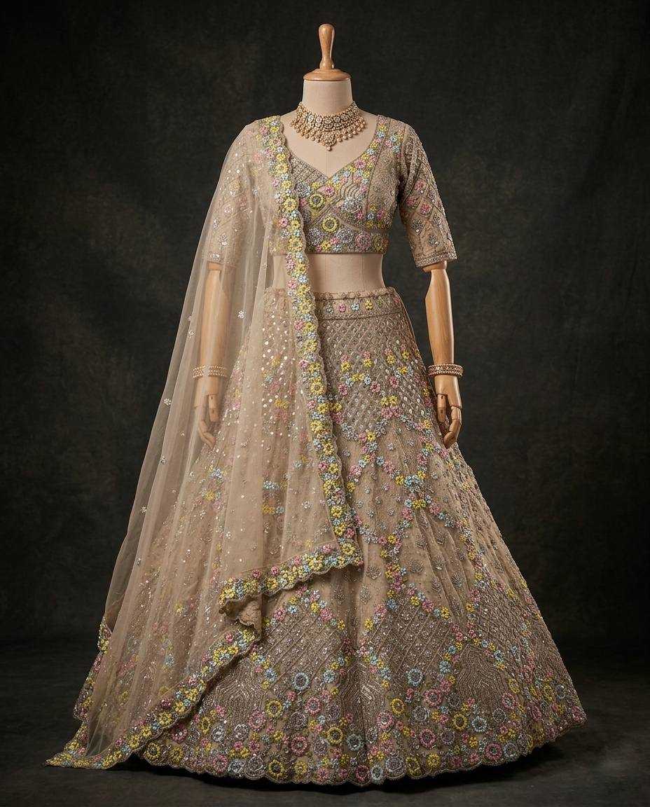 YNF Wholesale Butterfly Net Net Fancy Lehenga  | Surat Manufacturer