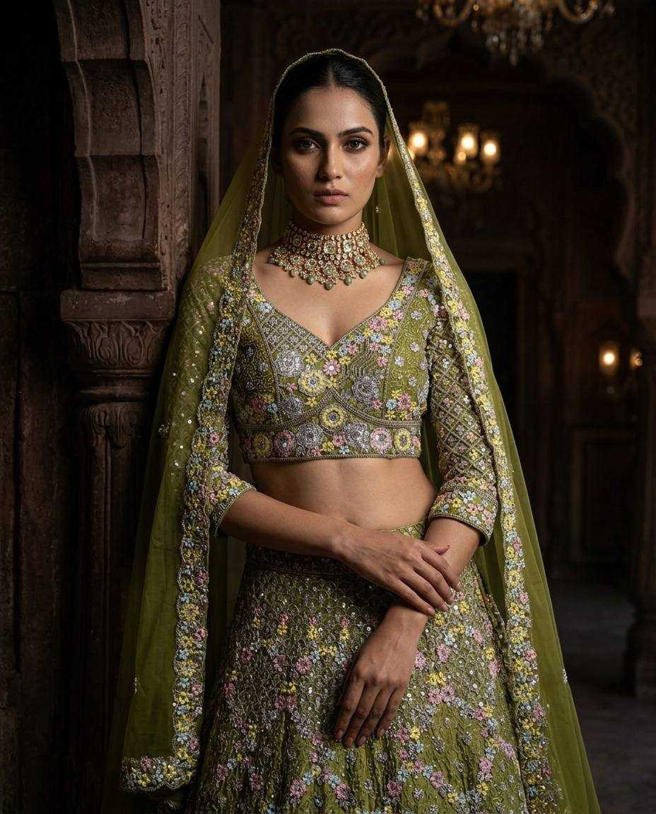 YNF Wholesale Butterfly Net Net Fancy Lehenga  | Surat Manufacturer