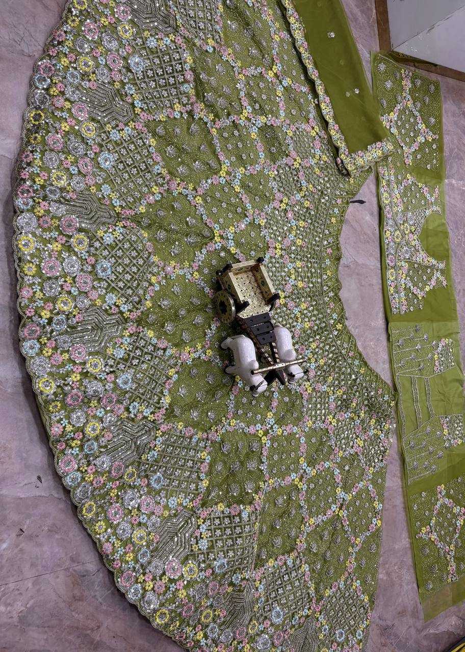 YNF Wholesale Butterfly Net Net Fancy Lehenga  | Surat Manufacturer