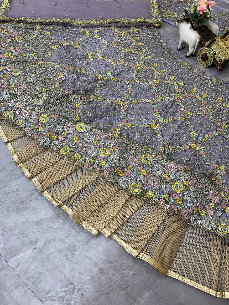 YNF Wholesale Butterfly Net Net Fancy Lehenga  | Surat Manufacturer