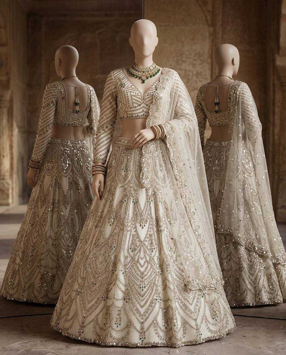 YNF Wholesale Butterfly Net Designer Lehenga  | Surat Manufacturer